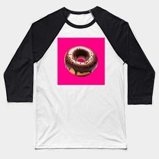 Chocolate Donut Baseball T-Shirt